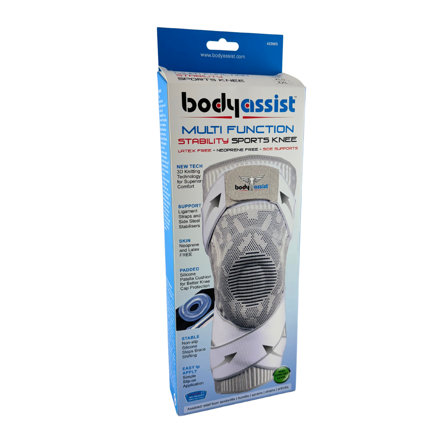 Bodyassist Sports Knee with Stability Strap