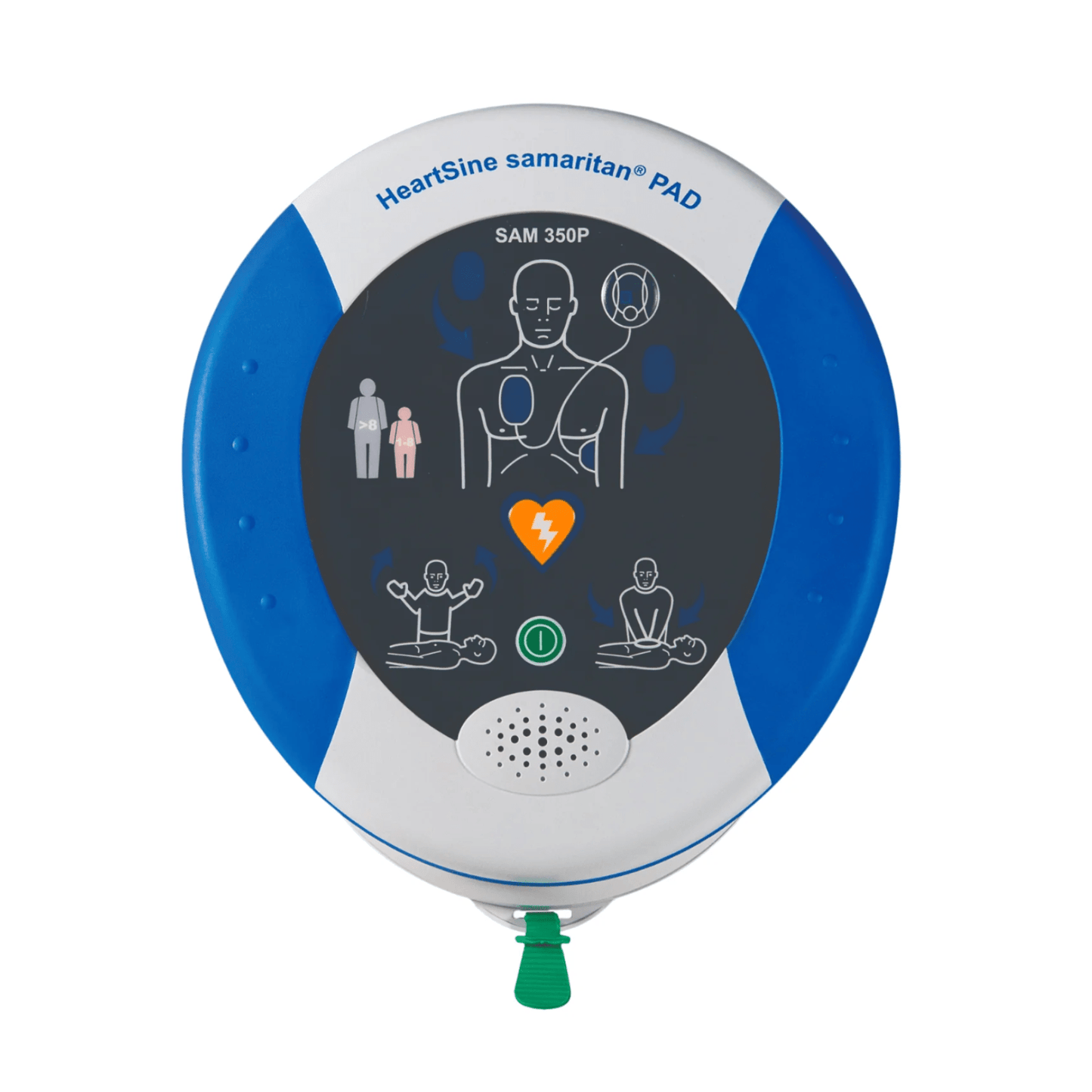 HeartSine Samaritan Defibrillator PAD350P (1) - Straptor Sport Tape
