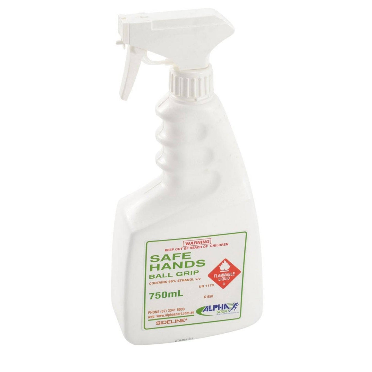 Safe Hands Ball Grip Spray 750ml - Straptor Sport Tape