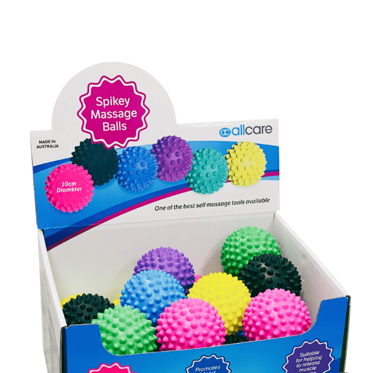 Spikey Massage Ball 10cm (1) - Straptor Sport Tape
