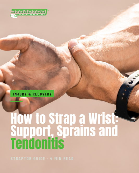 How to Strap a Wrist: Support, Sprains and Tendonitis