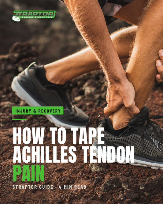 How to Tape Achilles Tendon Pain