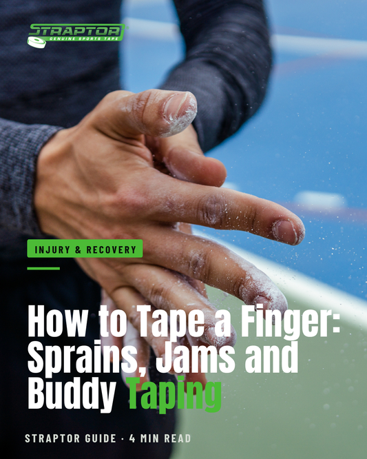 How to Tape a Finger: Sprains, Jams and Buddy Taping