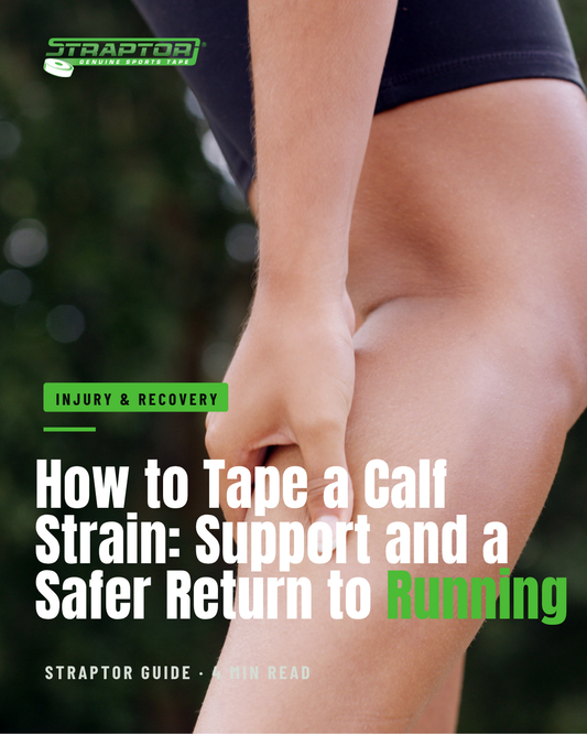 How to Tape a Calf Strain: Support and a Safer Return to Running