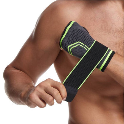 Bodyassist Contoured 4-way Sports Elastic Wrist Hand 1/2 Glove Black