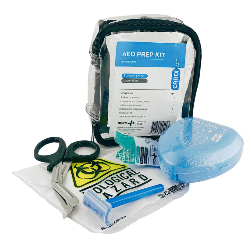 AED Prep Kit for Defibrillator Pads | Straptor