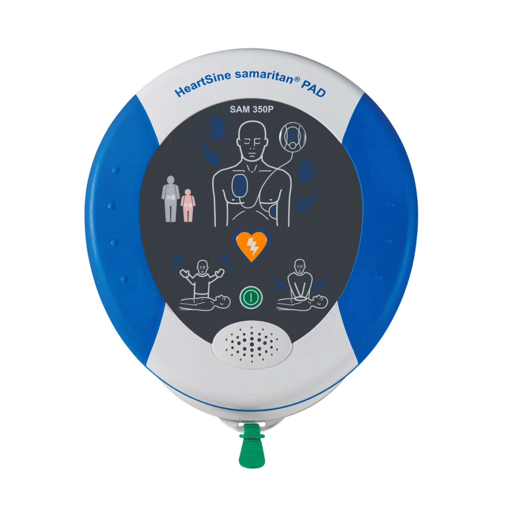 HeartSine Samaritan Defibrillator PAD350P (1) - Straptor Sport Tape