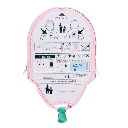 HeartSine Samaritan Pad-Pak - Paediatric (1) - Straptor Sport Tape