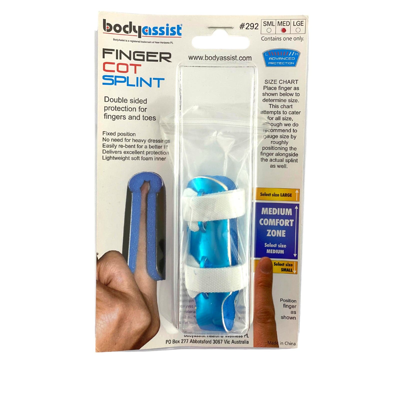 Red Raptor Splint Finger Splint | Straptor