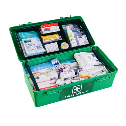 Model 8 BLUE National Workplace First Aid Kit - Small Portable - Straptor Sport Tape