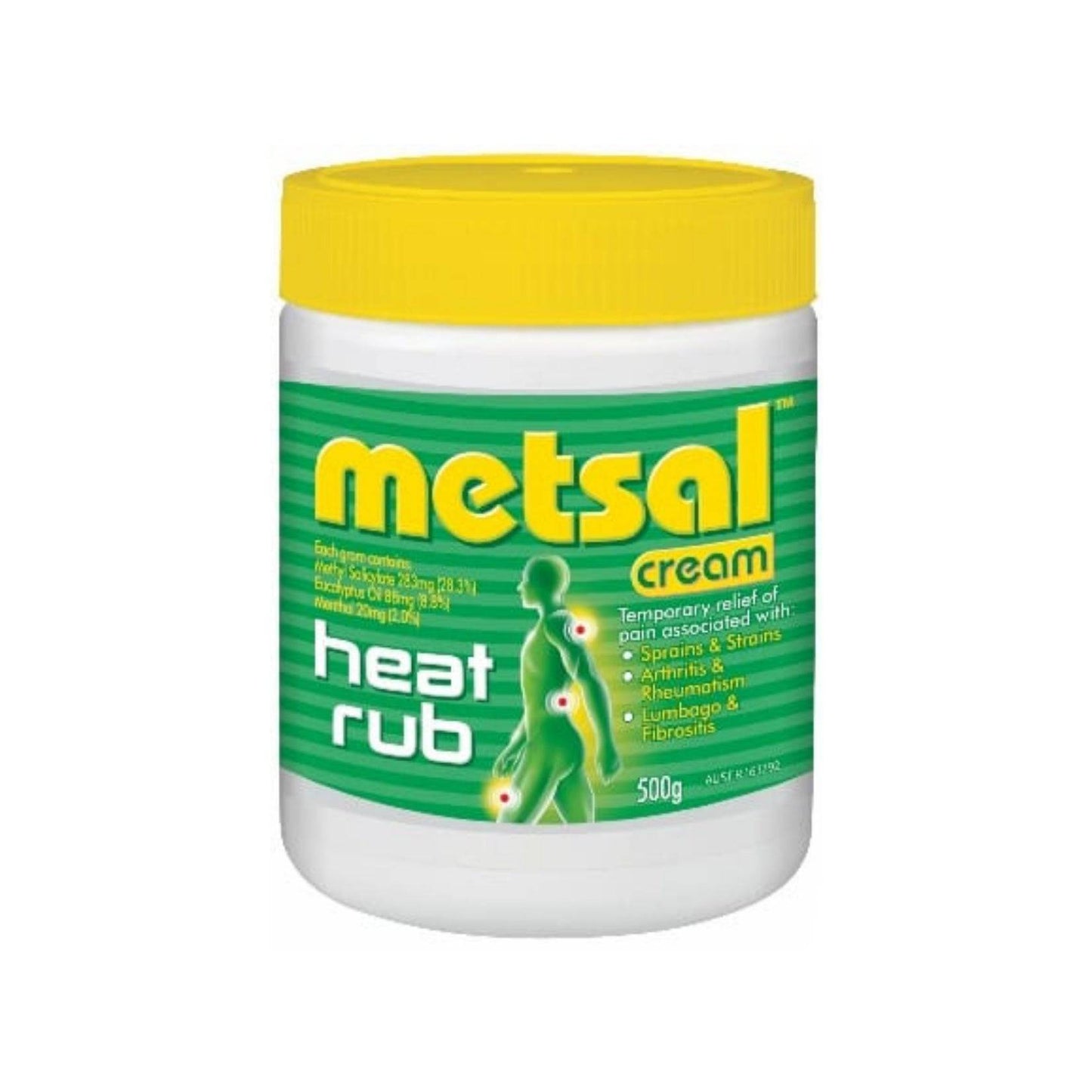 Metsal Heat Rub Cream (1) - Straptor Sport Tape