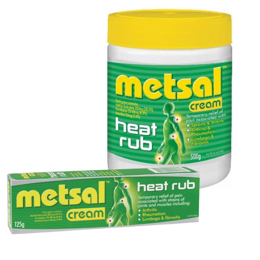 Metsal Heat Rub Cream (1) - Straptor Sport Tape