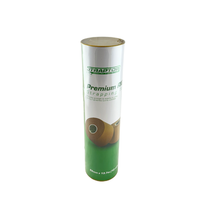 Rigid Strapping Tape by Straptor from First Aid Distributions, showing a 25-meter tube of durable medical strapping tape.