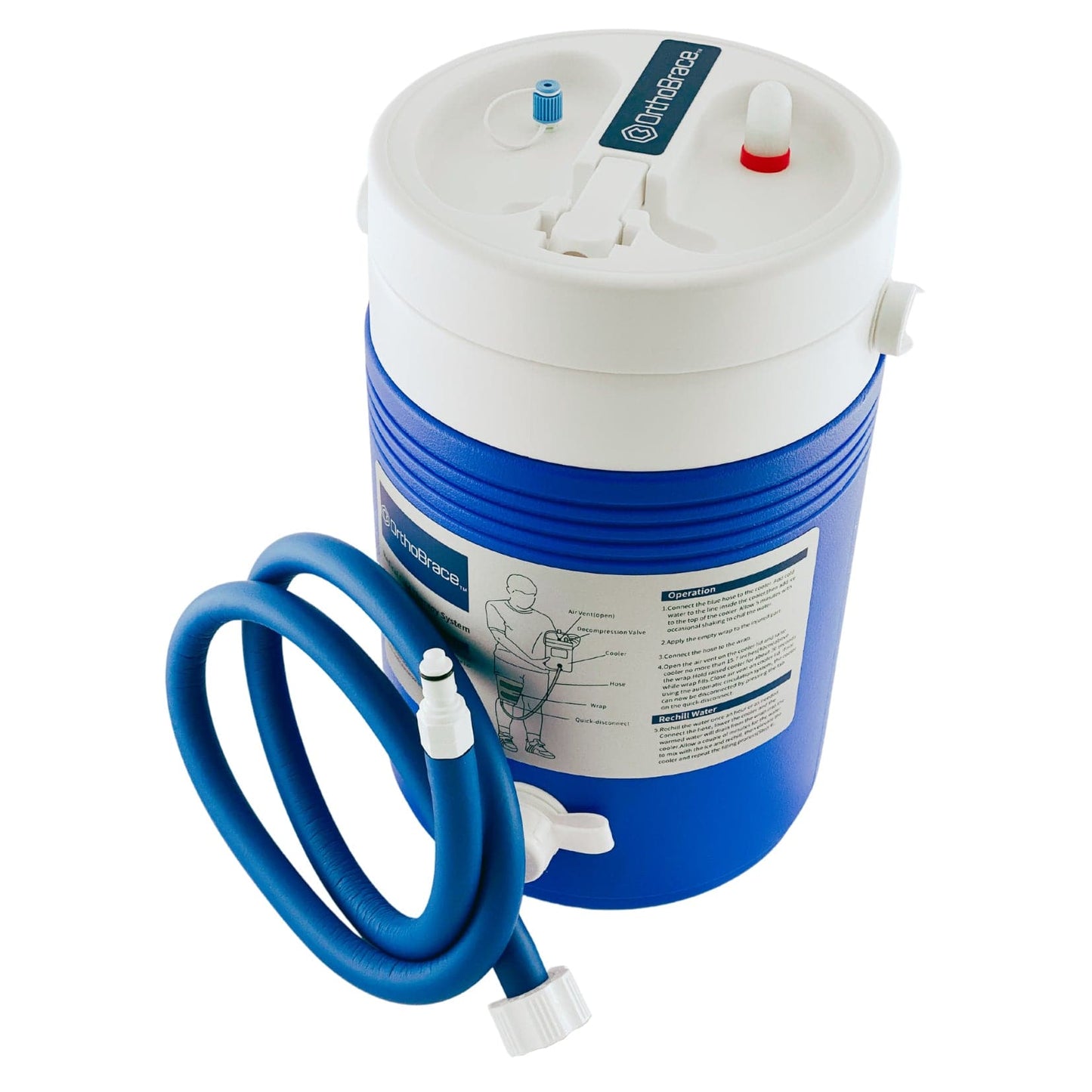 OrthoCool Cold Compression Therapy System - OrthoBrace - Straptor Sport Tape