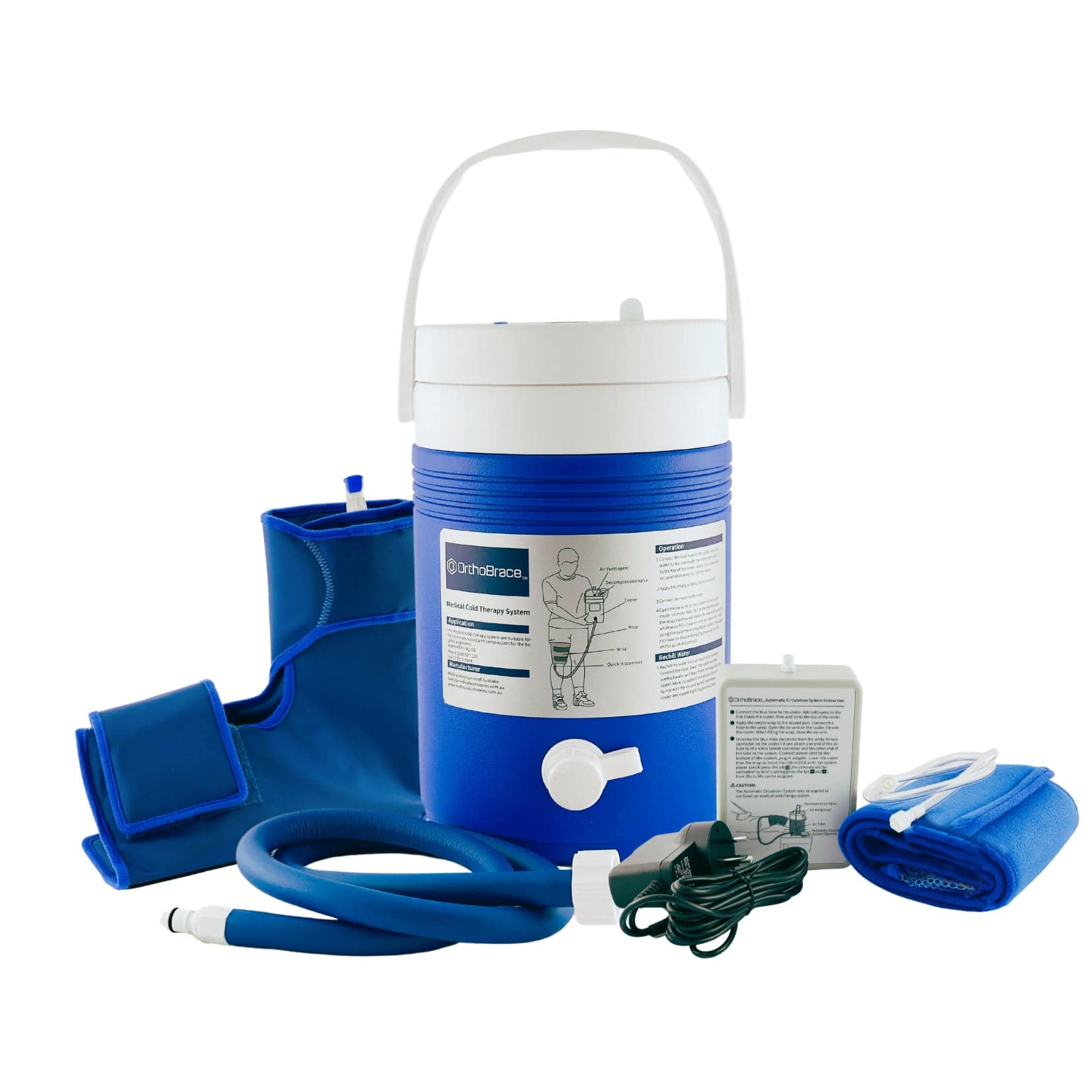 OrthoCool Cold Compression Therapy System - OrthoBrace - Straptor Sport Tape